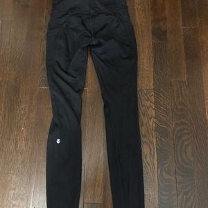 🫢LIKE NEW🫢 Lululemon fast and free tights/leggings in black